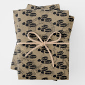 Feuille De Papier Cadeau Harry Potter | MISCHIEF MANAGED™ Mappage Empreinte (En situation)