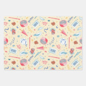 Feuille De Papier Cadeau HARRY POTTER™ Motif de fête d'anniversaire (Devant)