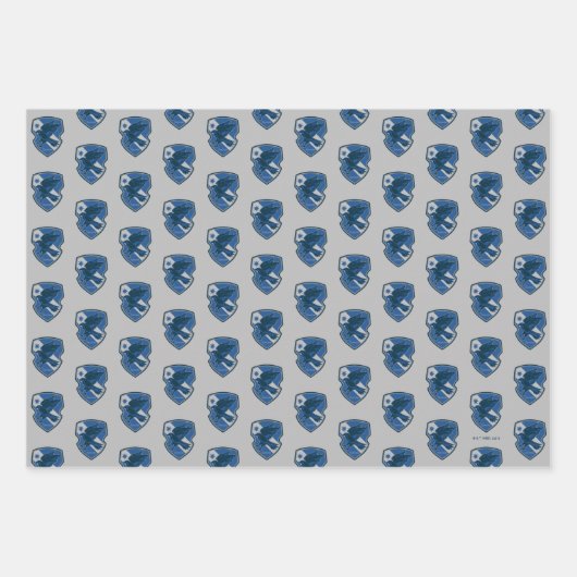 Feuille De Papier Cadeau Harry Potter | Ravenclaw House Pride Crest (Devant 2)