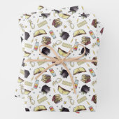 Feuille De Papier Cadeau HARRY POTTER™ Spects & Books Motif (En situation)