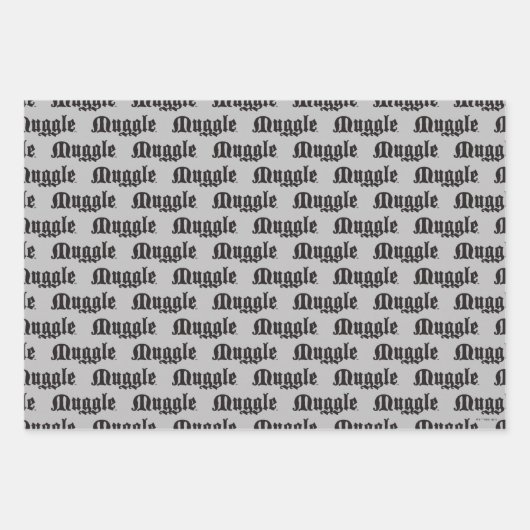 Feuille De Papier Cadeau Harry Potter Spell | Muter (Devant)