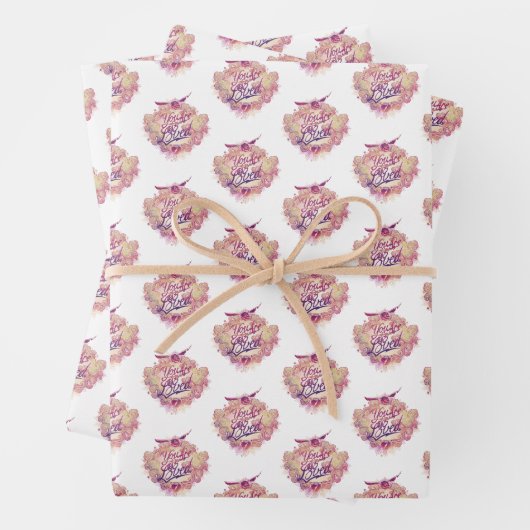 Feuille De Papier Cadeau Harry Potter | Vous êtes si aimés (En situation)