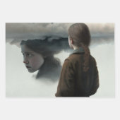 Feuille De Papier Cadeau Haunting house (Devant 2)
