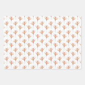 Feuille De Papier Cadeau Hawaïen Print heliconia flower 2 (Devant 3)