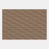 Feuille De Papier Cadeau Heart Link Roman Coffee Mariage Fiançailles (Devant 3)