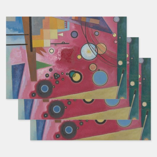 Feuille De Papier Cadeau Heavy Red by Wassily Kandinsky (Lot)