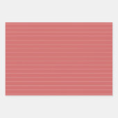 Feuille De Papier Cadeau HEIDI Baby shower de fraises Boho Berry rose (Devant 2)