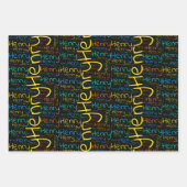 Feuille De Papier Cadeau Henry (Devant 3)