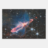 Feuille De Papier Cadeau Herbig-Haro 46/47 Webb Télescope Spatial Image Don (Devant 2)