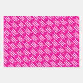 Feuille De Papier Cadeau Heureuse Sainte-Valentin personnalisé (Devant 2)