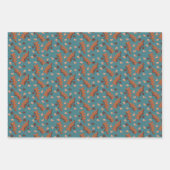 Feuille De Papier Cadeau Heureux Acorns (Devant)