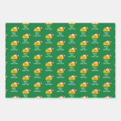 FEUILLE DE PAPIER CADEAU HEUREUX TACO NOËL (Devant 2)