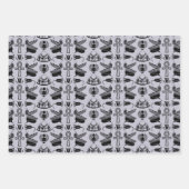 Feuille De Papier Cadeau Hiéroglyphes égyptiens antiques (Devant 2)