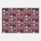 Feuille De Papier Cadeau High Beams Holiday Wrapping Paper Sheet (Devant)