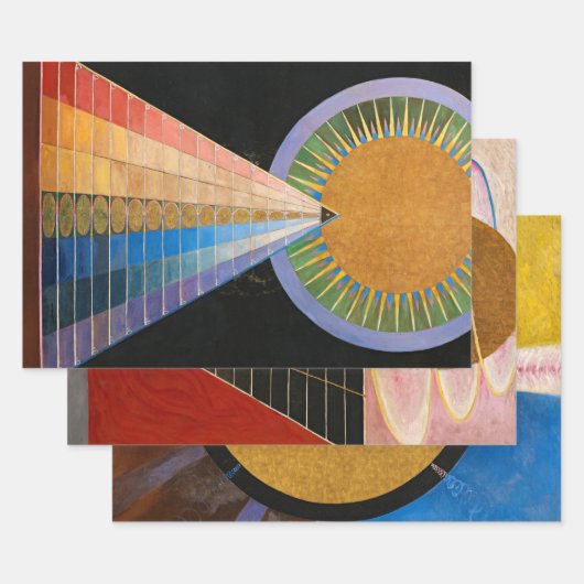 Feuille De Papier Cadeau Hilma af Klint (Lot)