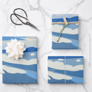 Feuille De Papier Cadeau Himalaya Montagnes himalayennes 