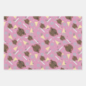 Feuille De Papier Cadeau Hippo des années 80 (Devant 2)