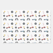 Feuille De Papier Cadeau Hippodrome d'Indianapolis Deux premiers pas rapide (Devant)