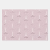 Feuille De Papier Cadeau hiver de Fox nordique (Devant 2)