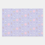 Feuille De Papier Cadeau Hiver Wonderland Figure Patinage Patinage sur glac (Devant)