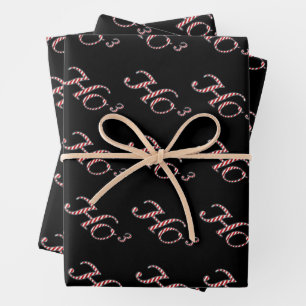 Feuille De Papier Cadeau Ho Ho Ho Noël drôle