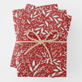 Feuille De Papier Cadeau ho ho Holidays wrapping paper (En situation)