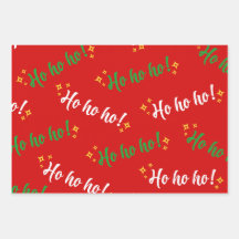 Ho Ho Vert Rouge Blanc Jaune