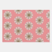 Feuille De Papier Cadeau Holiday holly (Devant 2)