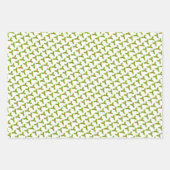 Feuille De Papier Cadeau Holly and Berries Hand-drawn Christmas Holiday (Devant 2)