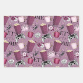 Feuille De Papier Cadeau Home Sweet Home Motif (Devant 2)