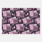Feuille De Papier Cadeau Home Sweet Home Motif (Devant)