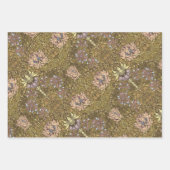 Feuille De Papier Cadeau Honeysucké Delight William Morris Larkspur (Devant 3)