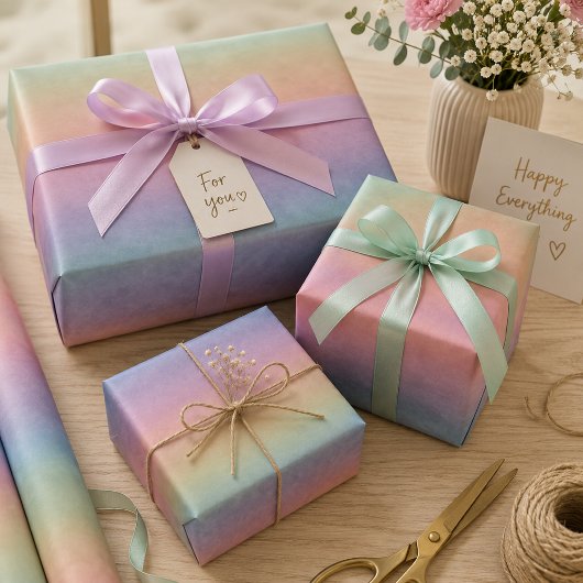 Feuille De Papier Cadeau Horizon Wash