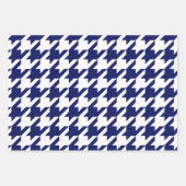 Feuille De Papier Cadeau Houndstooth, Herringbone, Dot do-it-yourself Coule (Devant)