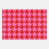 Feuille De Papier Cadeau Houndstooth, Herringbone, Dot do-it-yourself Coule (Devant)