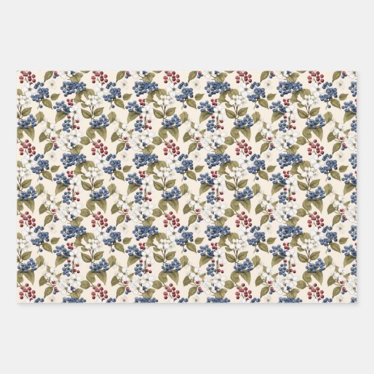 Feuille De Papier Cadeau Huckleberry (Devant)