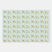 Feuille De Papier Cadeau Hummingbird Christmas (Devant 2)
