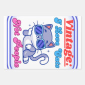 Feuille De Papier Cadeau I Love Cats,Not People  (Devant 2)