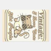 Feuille De Papier Cadeau I Love Cats,Not People  (Devant)