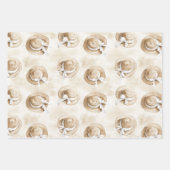 Feuille De Papier Cadeau Ice Cream Cones Beach Birthday (Devant 2)