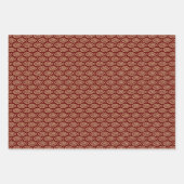 Feuille De Papier Cadeau Ichthys Christian Symbol Pattern (Devant 3)