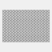 Feuille De Papier Cadeau Ichthys Christian Symbol Pattern (Devant)