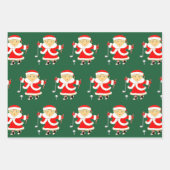 Feuille De Papier Cadeau Idées cadeaux de Noël de golf (Devant)