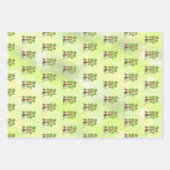 Feuille De Papier Cadeau Igel sous l'arbre (Devant 2)