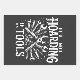 Feuille De Papier Cadeau Il n’y a pas d’Hoarding Si c’est des outils Mécani