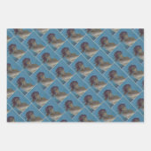 Feuille De Papier Cadeau Illustration d'affichage de la stars (Devant 2)