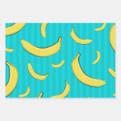 Feuille De Papier Cadeau Illustration de banane (Devant 3)