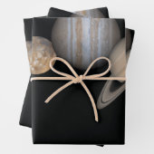 Feuille De Papier Cadeau Illustration de la science des planètes du système (En situation)