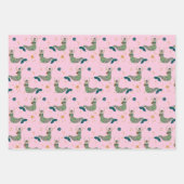 Feuille De Papier Cadeau Illustration du thème moderne Sirène de sirène (Devant 2)