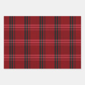 Feuille De Papier Cadeau Illustrations de flocon de neige Gnome Motif de No (Devant 3)